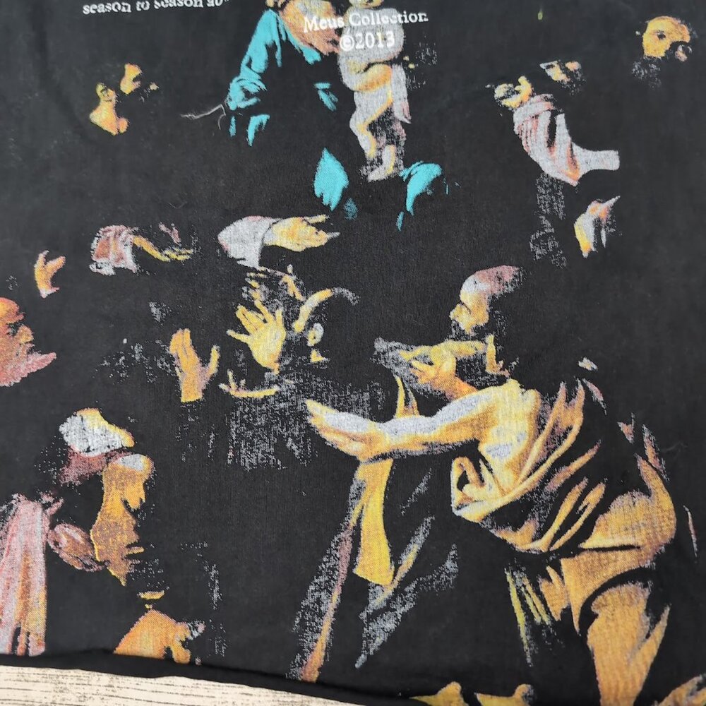 Off-White Stamp Mary Over Short-Sleeve Tee 'Black/White' - ALTERED - Picture 11 of 11